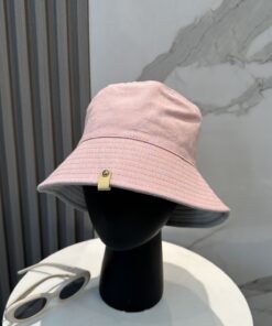 LV 高仿粉色漁夫帽 柔和色系夏日百搭款