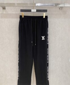 LV高仿運動長褲修身版型百搭耐看 休閒時尚2025潮流男裝