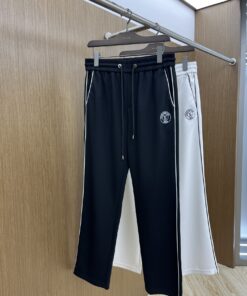 LV高仿運動長褲圓標設計雙色款式休閒百搭風