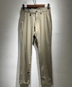 LV高仿卡其長褲修身剪裁百搭通勤簡約風格