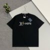 LV一比一水鑽Viovers短袖 黑色潮T 夏季百搭款