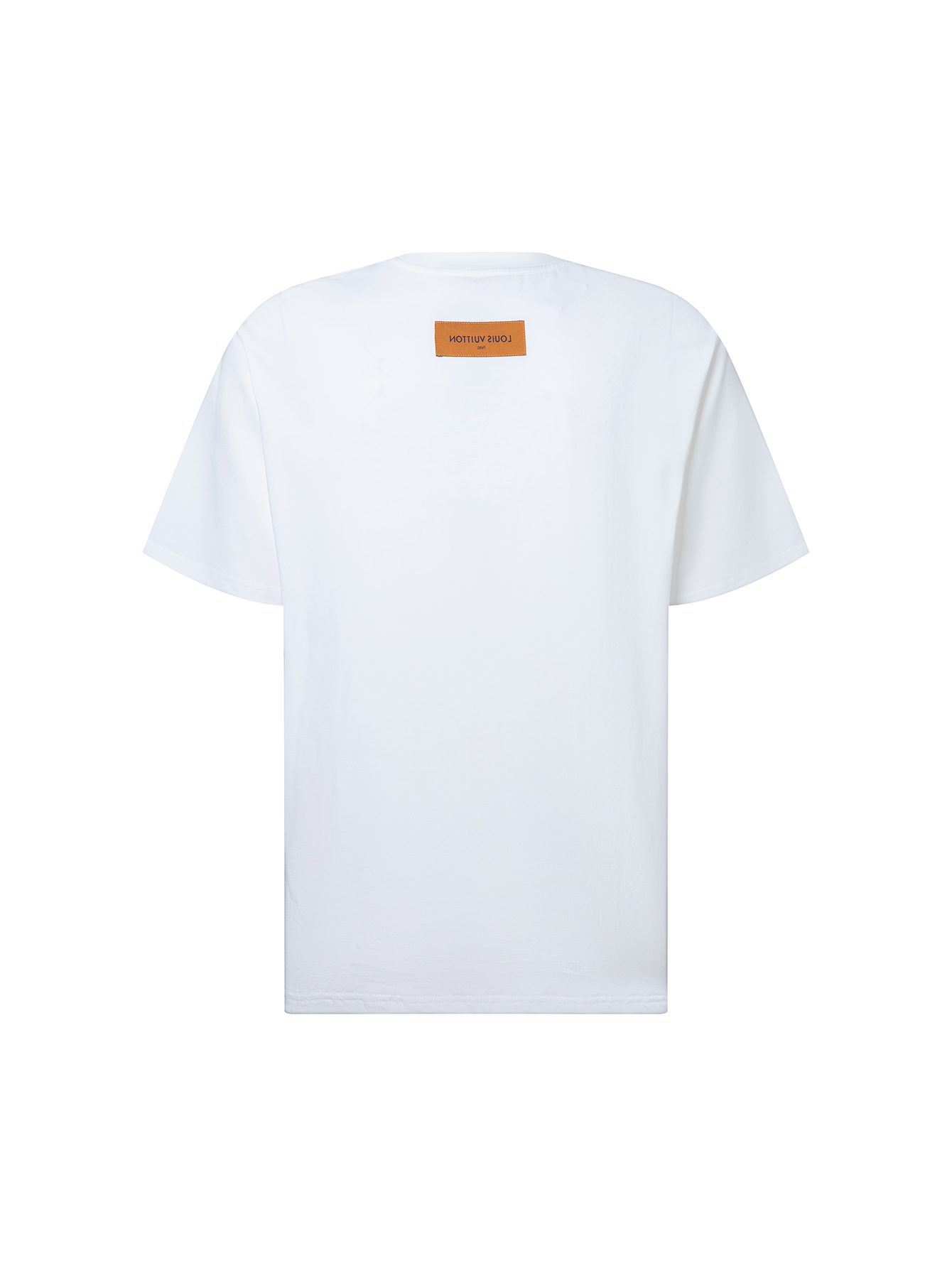 LV 高仿白色短袖T恤 小圖刺繡設計 夏季寬鬆必備款｜歐美奢侈品精品推薦