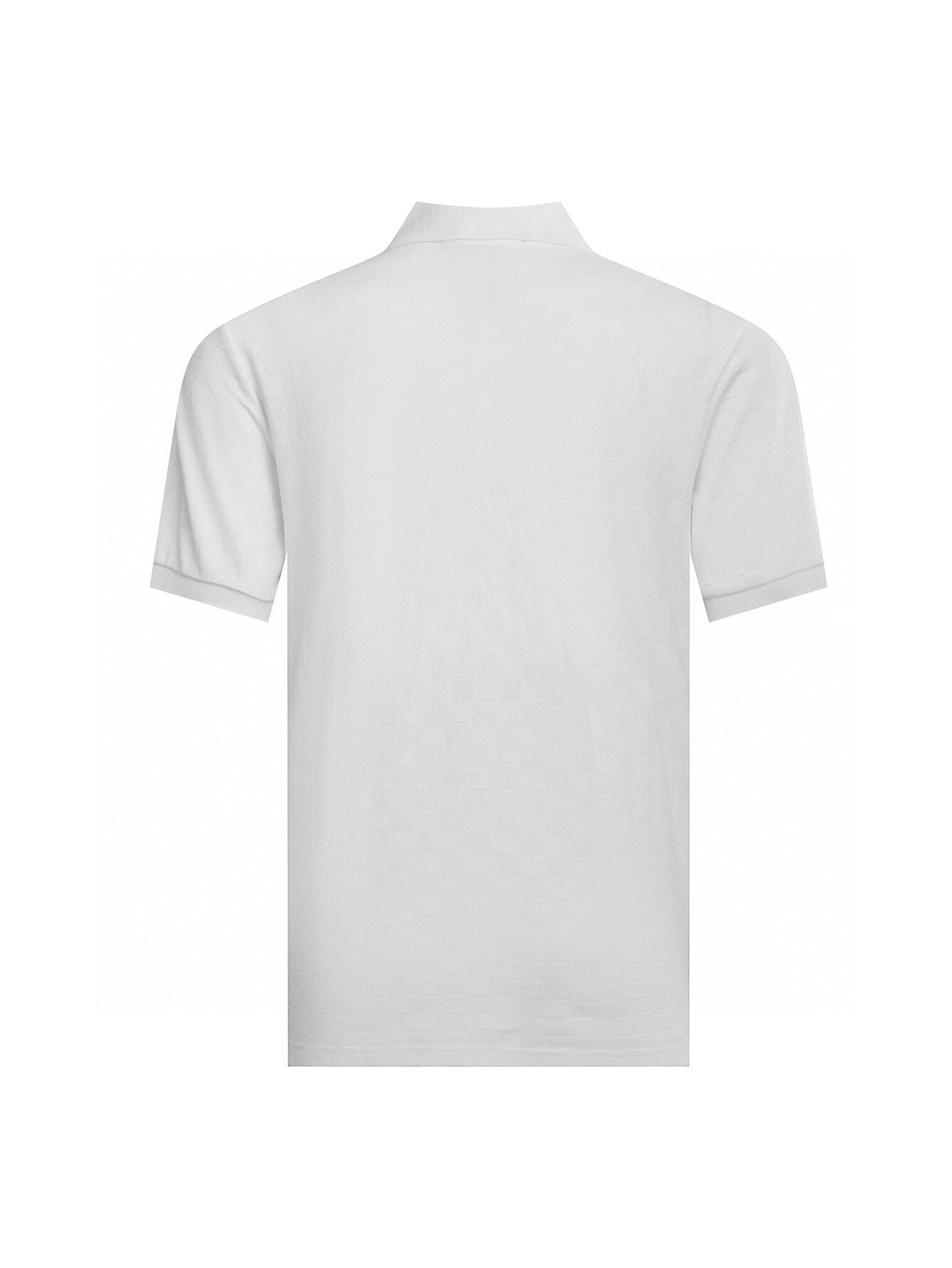 LV 高仿短袖Polo衫 純白壓紋款 低調奢華百搭男裝｜歐美奢侈品精品推薦