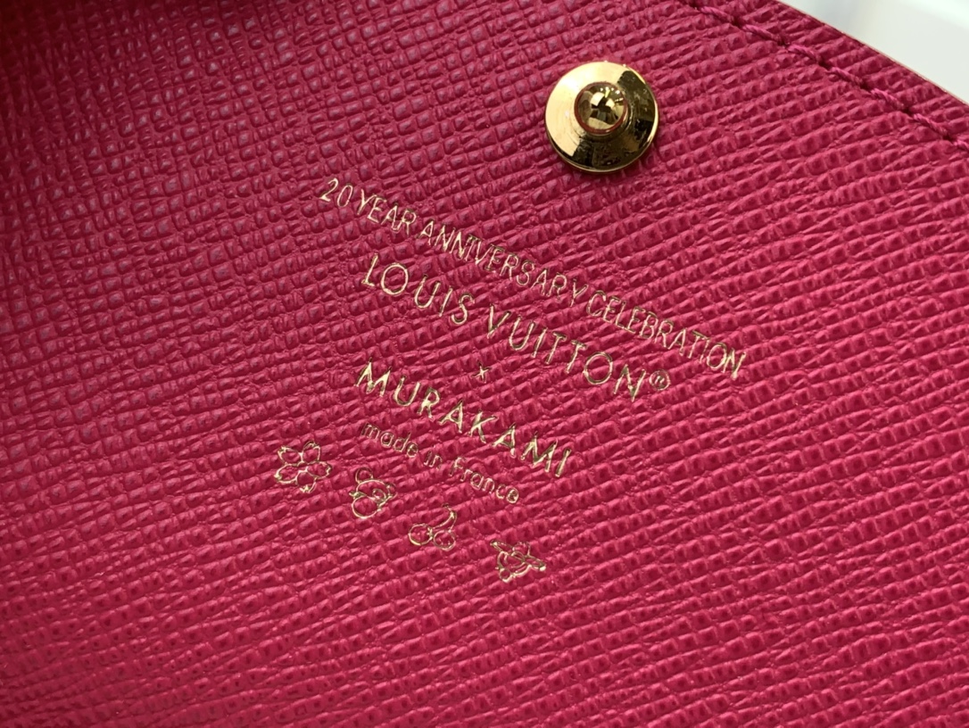 LV 精品仿製白色多彩按扣短夾彩虹Monogram小巧皮夾｜歐美奢侈品精品推薦
