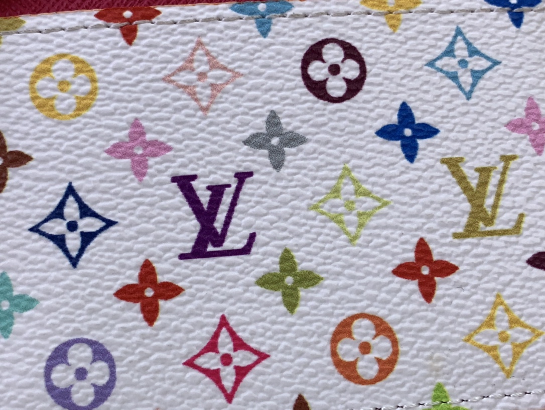 LV 一比一卡包白色多彩Monogram輕薄卡夾款式｜歐美奢侈品精品推薦