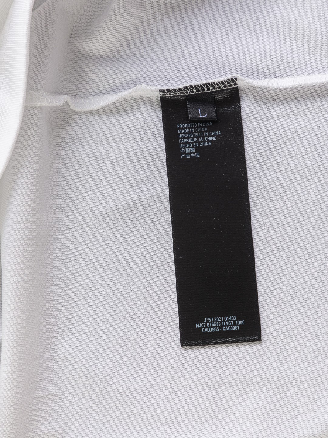 LV一比一白色T 經典藍紋LOGO刺繡短袖 立體細節清爽夏款｜歐美奢侈品精品推薦