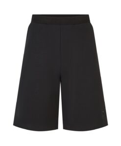 LV精品仿製黑色短褲 彈力舒適微寬剪裁 簡約百搭風