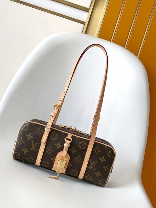 LV 高仿 Monogram 長方手提包 經典優雅設計