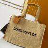 LV 高仿草編托特包 夏日沙灘百搭手提袋｜歐美奢侈品精品推薦