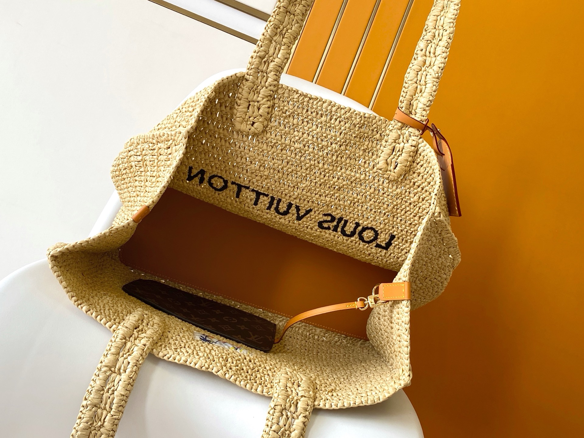 LV 高仿草編托特包 夏日沙灘百搭手提袋｜歐美奢侈品精品推薦