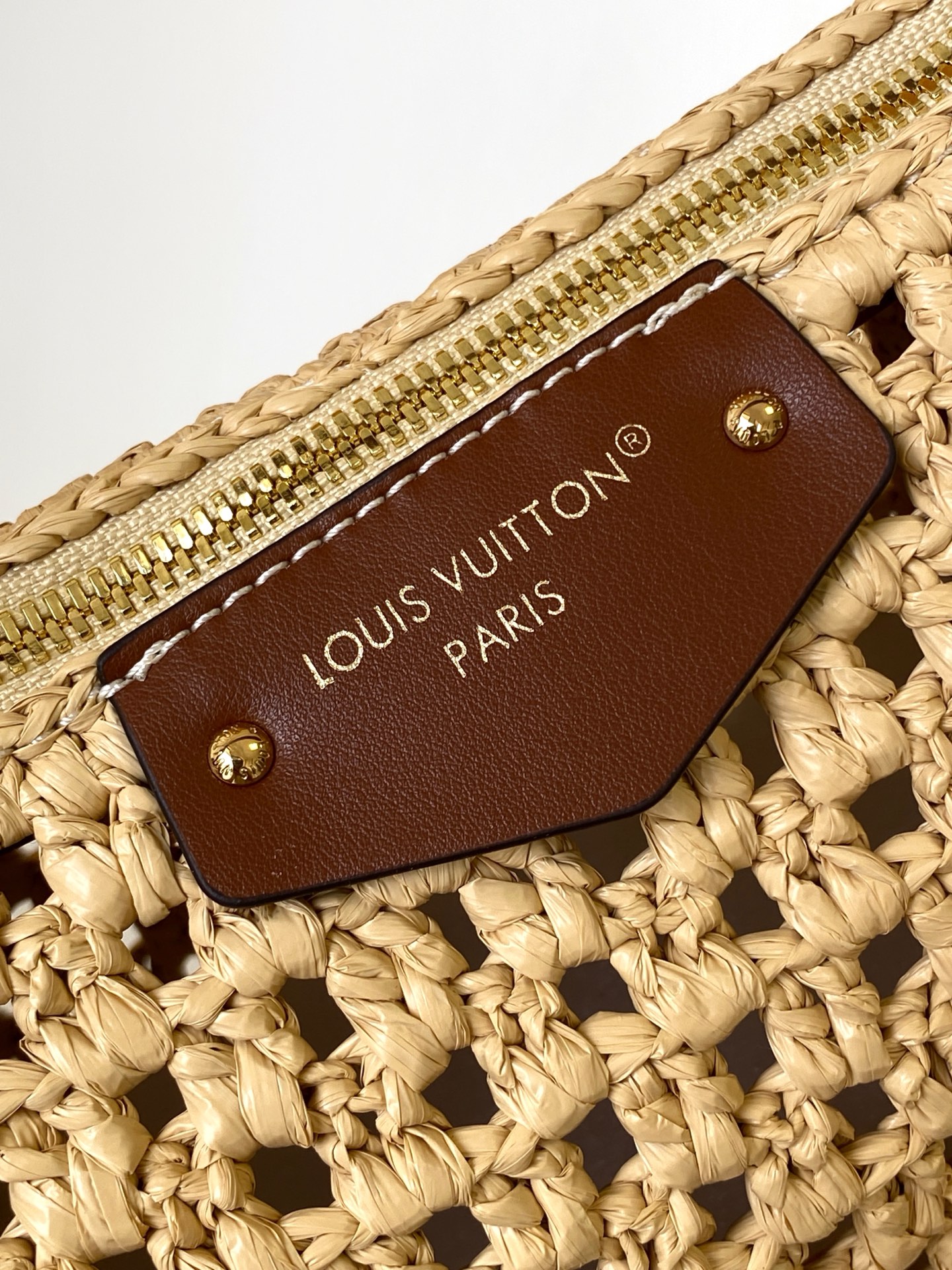 LV 精品仿製草編腋下包 夏日編織單肩手袋｜歐美奢侈品精品推薦