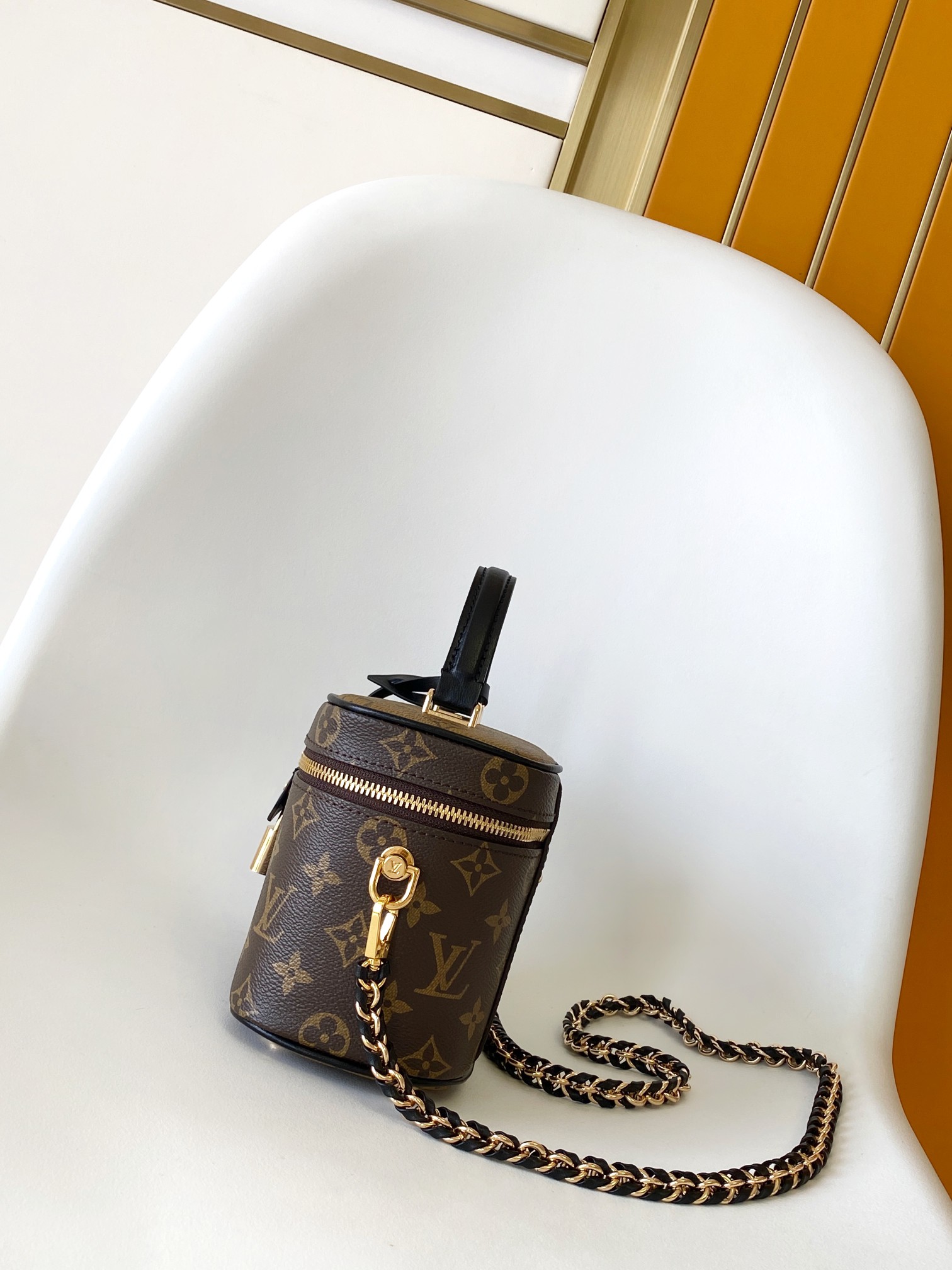 LV 高仿Vanity小箱型鏈條包 單肩斜挎手提兩用｜歐美奢侈品精品推薦
