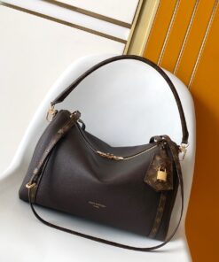 LV 高仿深棕單肩包 大容量優雅百搭款