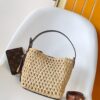 LV 高仿編織水桶包 棕色肩帶休閒百搭款｜歐美奢侈品精品推薦