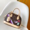 LV 一比一 Alma BB Monogram 拼貼徽章拼色手提包｜歐美奢侈品精品推薦