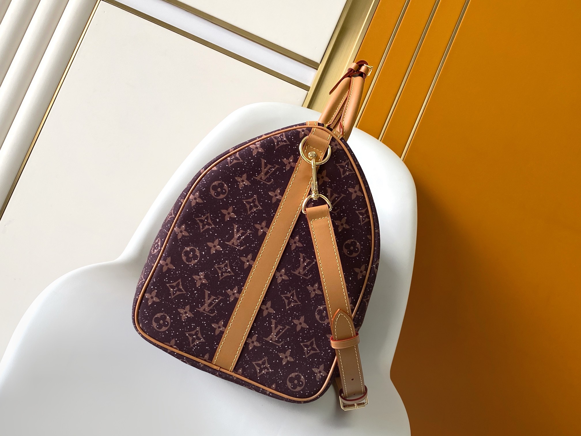 LV 高仿 Keepall 星空棕 Monogram 旅行袋 經典大容量款｜歐美奢侈品精品推薦