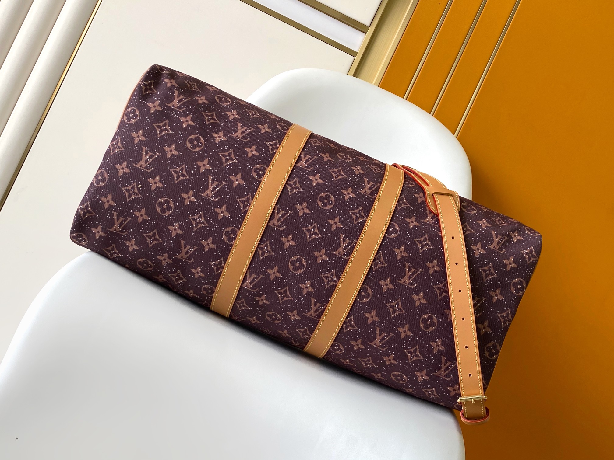 LV 高仿 Keepall 星空棕 Monogram 旅行袋 經典大容量款｜歐美奢侈品精品推薦