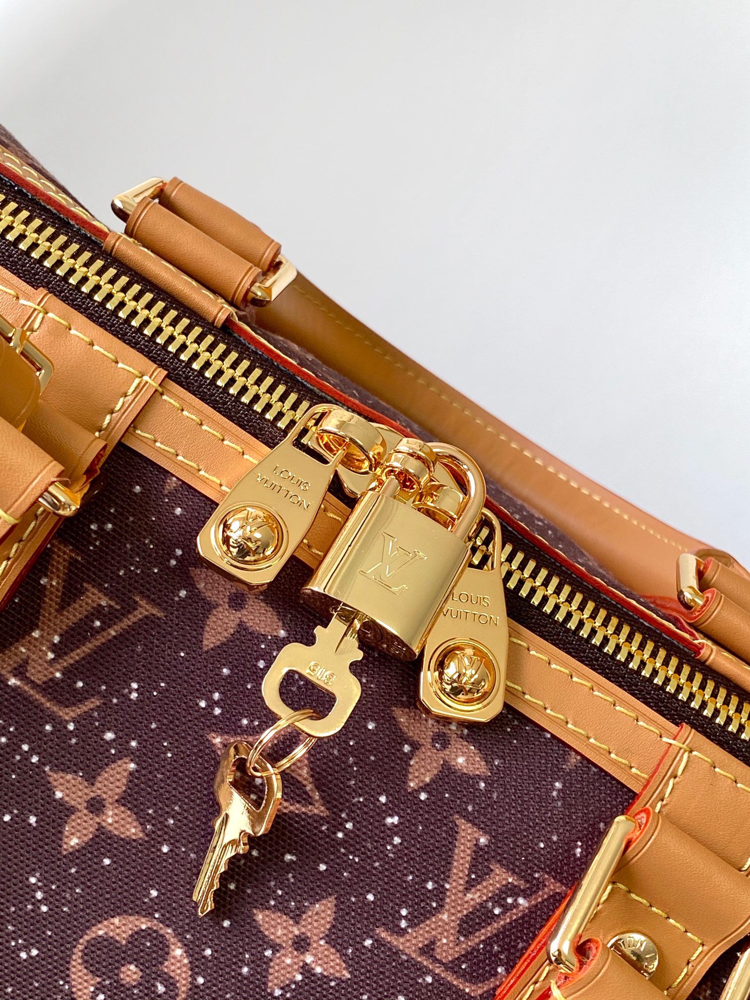 LV 高仿 Keepall 星空棕 Monogram 旅行袋 經典大容量款｜歐美奢侈品精品推薦