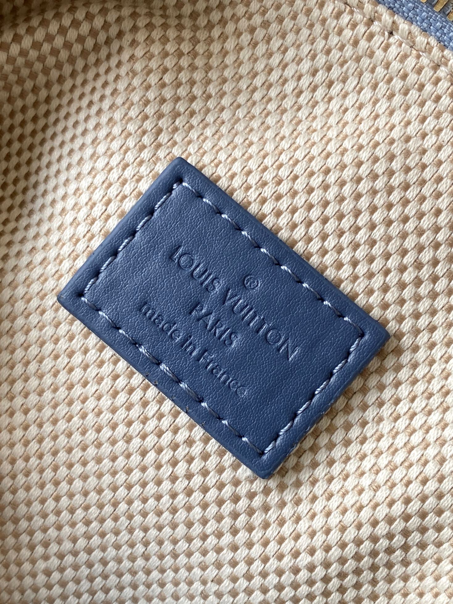 LV一比一牛仔迷你Speedy包 單肩斜背小廢包 復古刷色時尚設計｜歐美奢侈品精品推薦