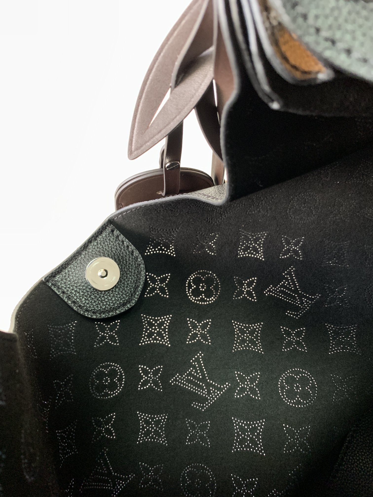 LV原單女士手提包黑色編織手柄沉穩百搭款｜歐美奢侈品精品推薦