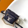 LV A貨女士大Logo相機包深藍色金鏈百搭款｜歐美奢侈品精品推薦