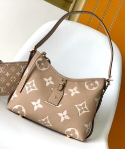 LV高仿女士單肩包冰藍色Monogram壓紋清新款