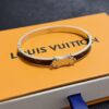 LV精品仿製女士手環黑金配色潮流個性款｜歐美奢侈品精品推薦