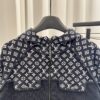 LV 原單 女士短款外套 Monogram拼接連帽設計｜歐美奢侈品精品推薦