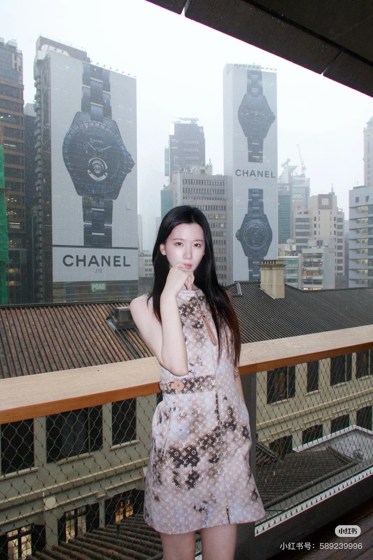 LV原單女士無袖連身裙氣質典雅高級設計｜歐美奢侈品精品推薦