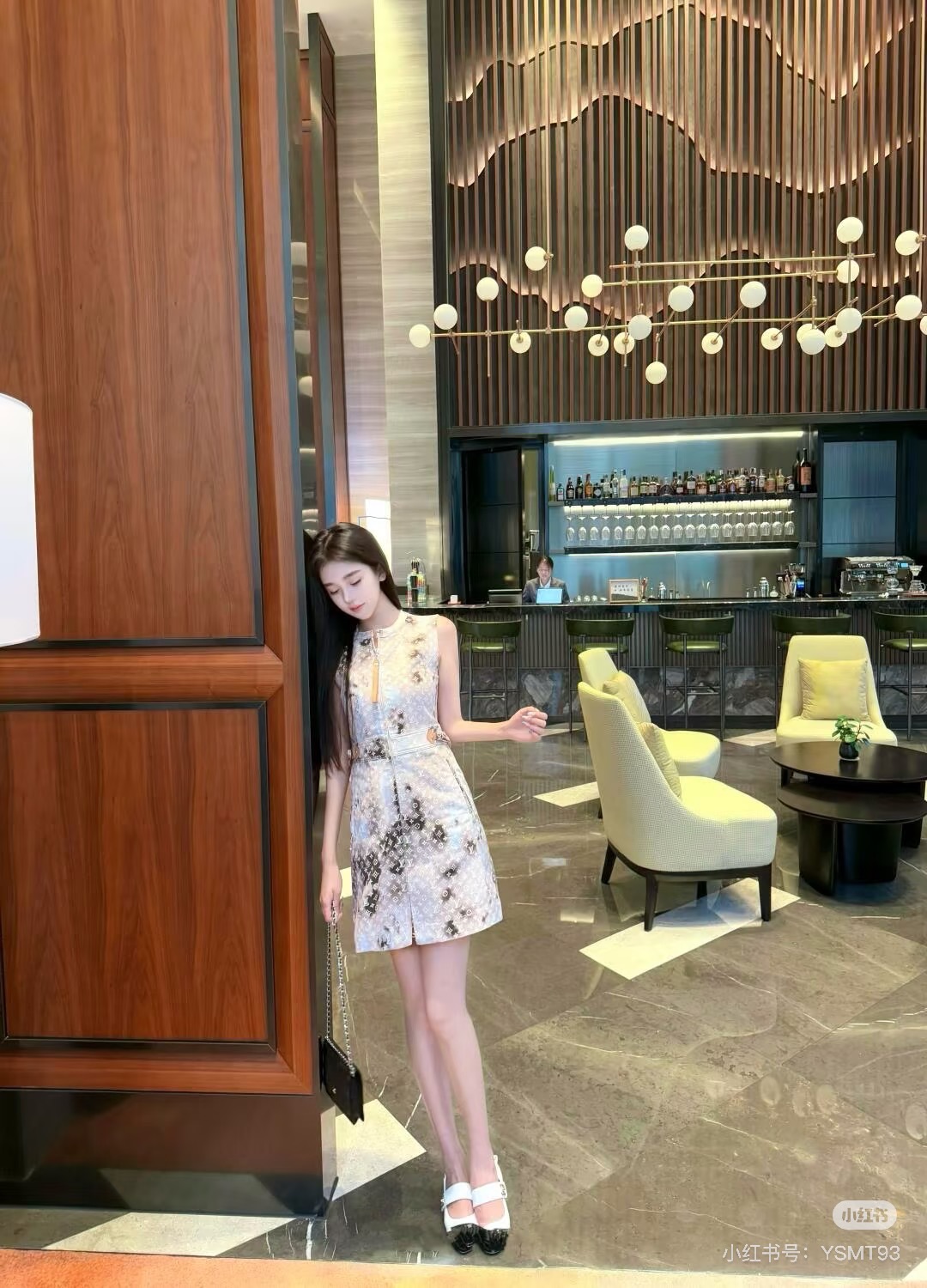 LV原單女士無袖連身裙氣質典雅高級設計｜歐美奢侈品精品推薦