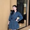LV A貨女士牛仔連衣裙時尚收腰百搭款式2025新作｜歐美奢侈品精品推薦
