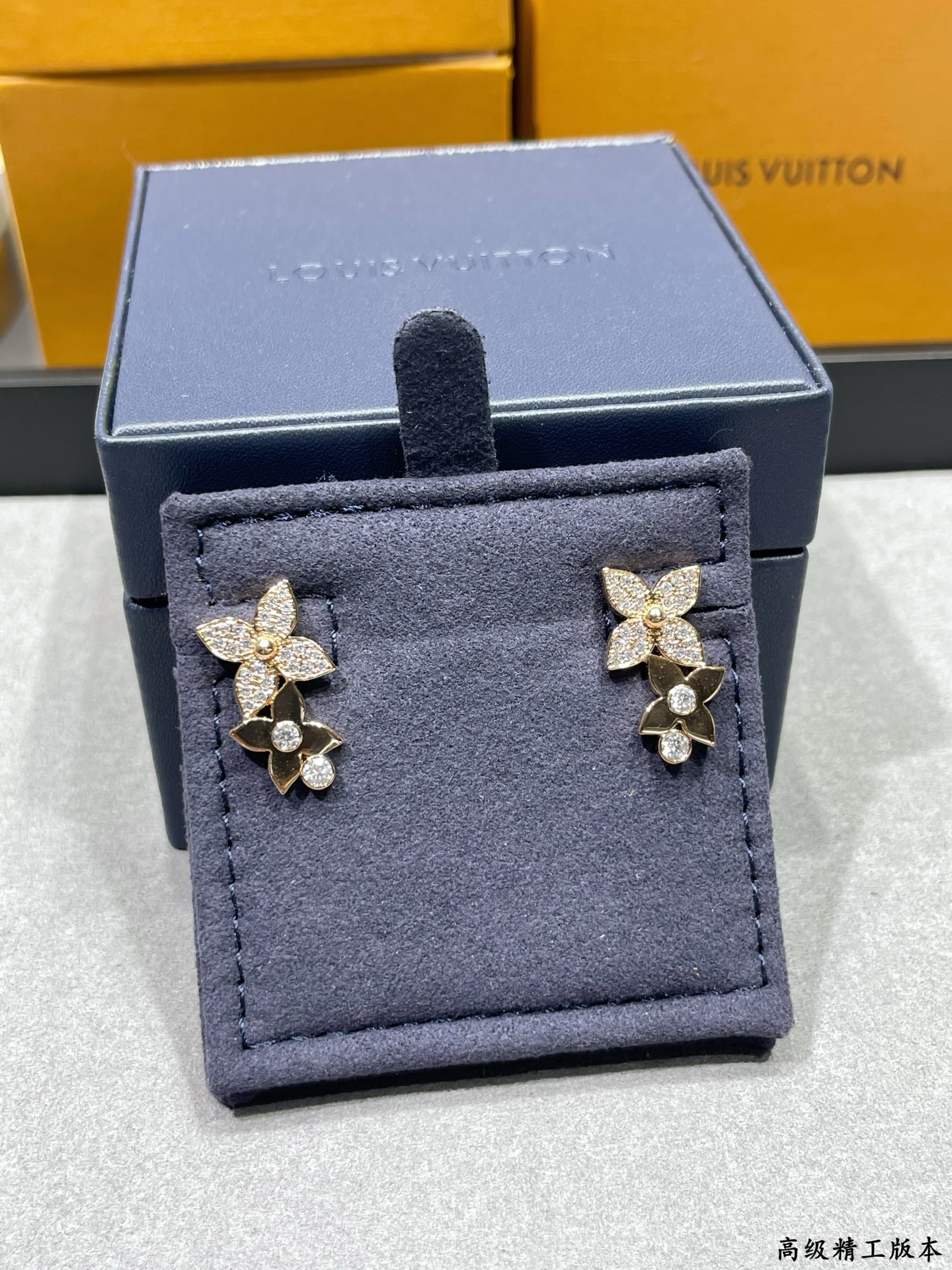 LVA貨仿製Monogram花朵垂墜耳環｜歐美奢侈品精品推薦