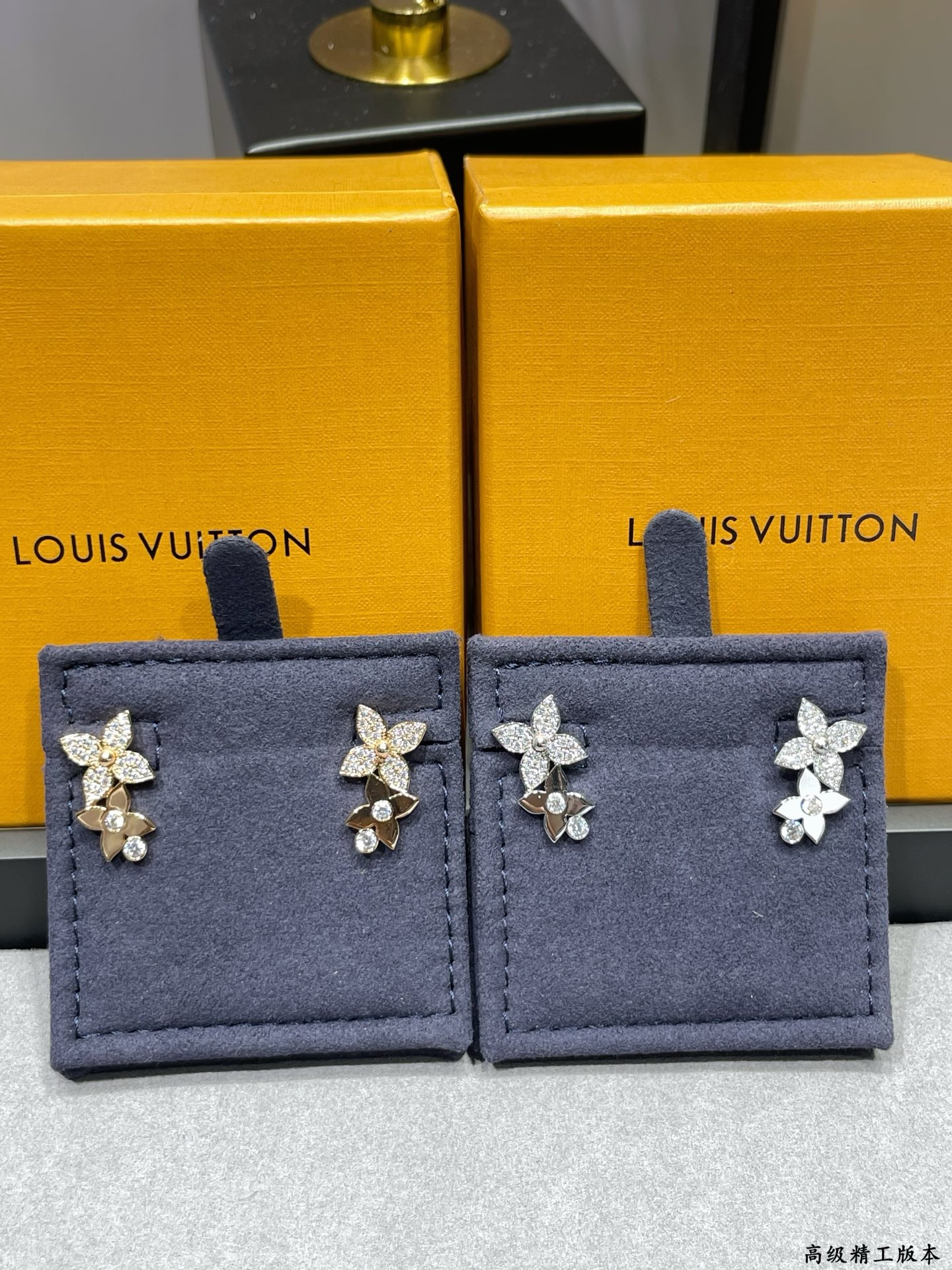 LVA貨仿製Monogram花朵垂墜耳環｜歐美奢侈品精品推薦
