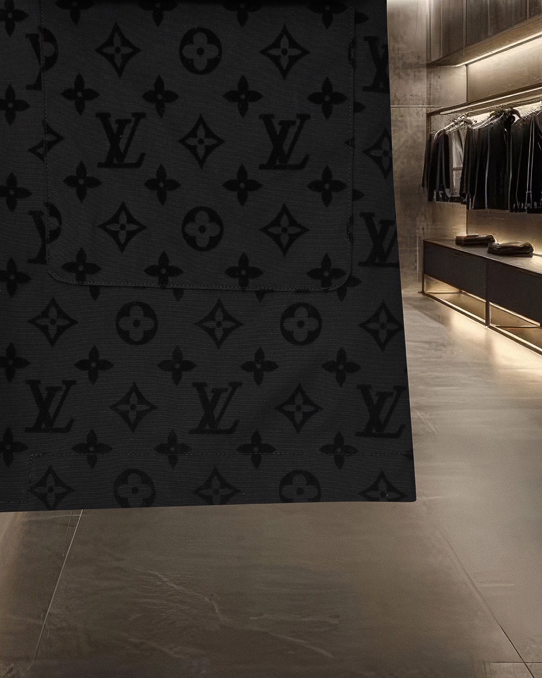 LV A貨男士西裝外套 黑色Monogram全印花 商務休閒百搭款｜歐美奢侈品精品推薦