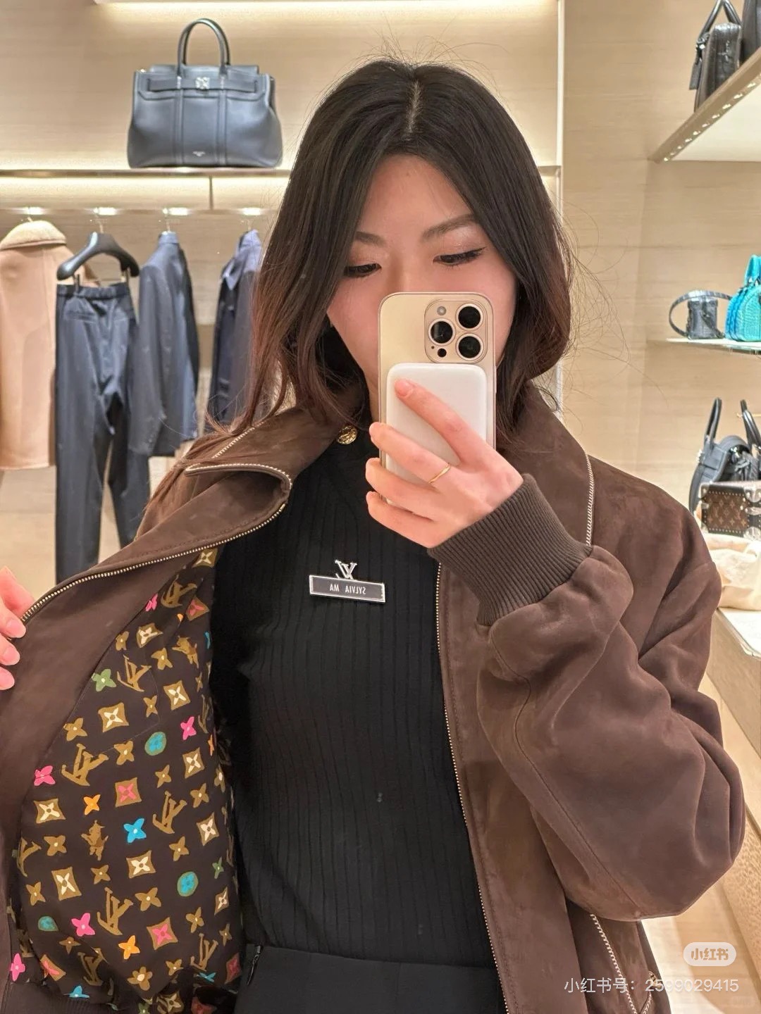 LV原單女士麂皮外套低調奢華百搭款式2025秋冬首選｜歐美奢侈品精品推薦