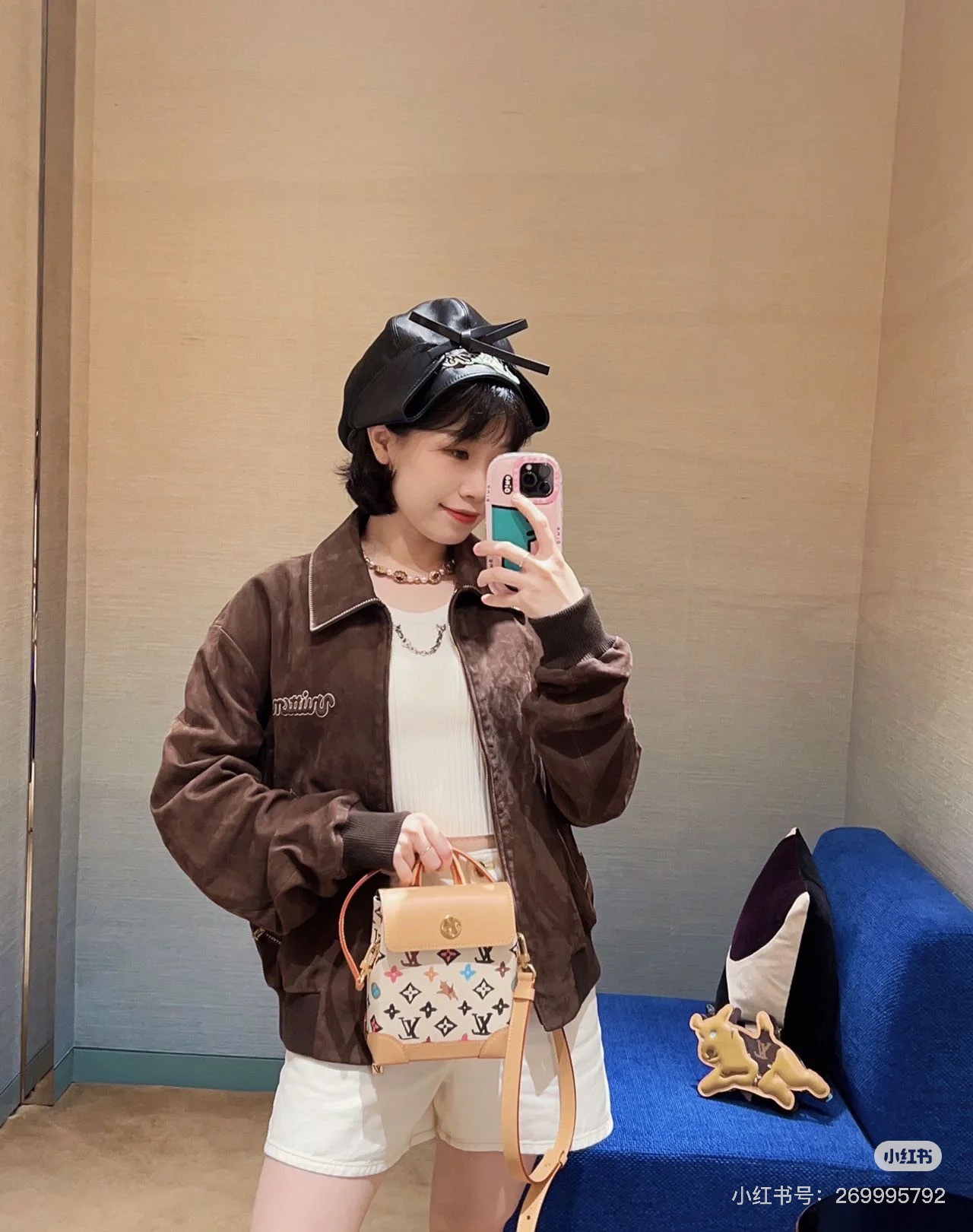 LV原單女士麂皮外套低調奢華百搭款式2025秋冬首選｜歐美奢侈品精品推薦