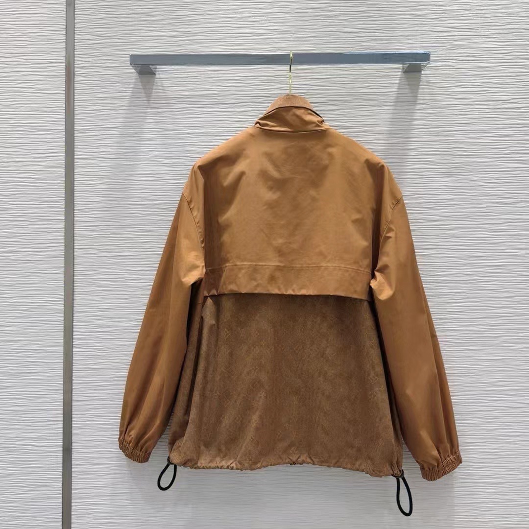 LV高仿休閒外套男春秋百搭立領拉鍊外套｜歐美奢侈品精品推薦