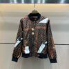 LV 高仿老花行李箱圖案外套 男士潮流休閒棒球款｜歐美奢侈品精品推薦