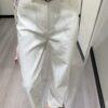 LV高仿女士白色牛仔褲直筒剪裁百搭時尚款｜歐美奢侈品精品推薦