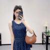 LV原單牛仔連身裙Logo壓紋設計輕甜高級感款｜歐美奢侈品精品推薦