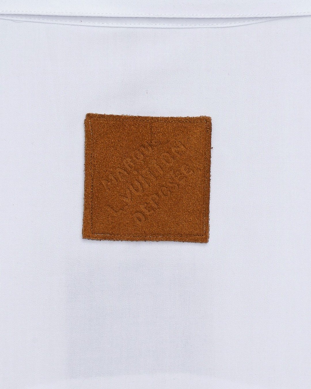 LV 一比一男士長袖襯衫 白色飛鳥刺繡 商務休閒百搭款｜歐美奢侈品精品推薦