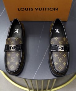Louis Vuitton A貨拼接老花運動鞋 厚底透氣百搭街頭款