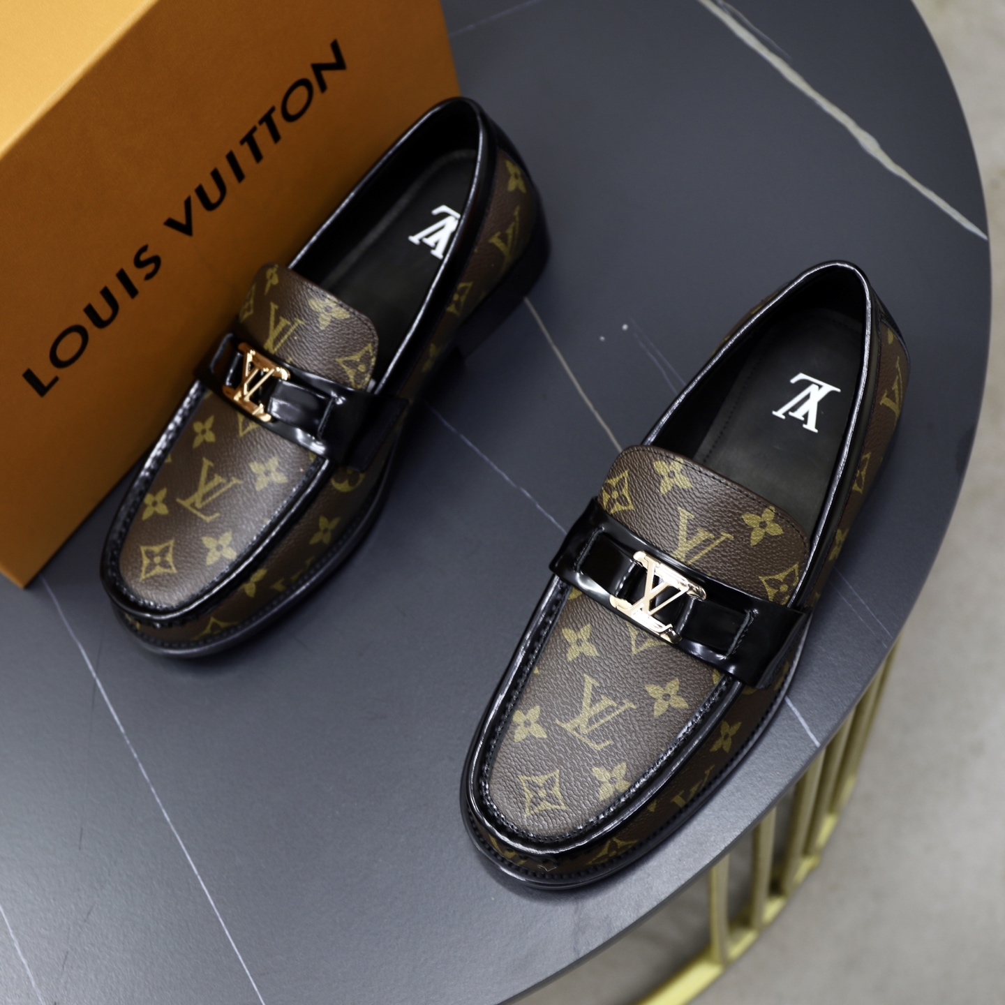 Louis Vuitton A貨拼接老花運動鞋 厚底透氣百搭街頭款｜歐美奢侈品精品推薦