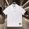LV 高仿男士短袖 Polo 上衣簡約百搭法式風格｜歐美奢侈品精品推薦