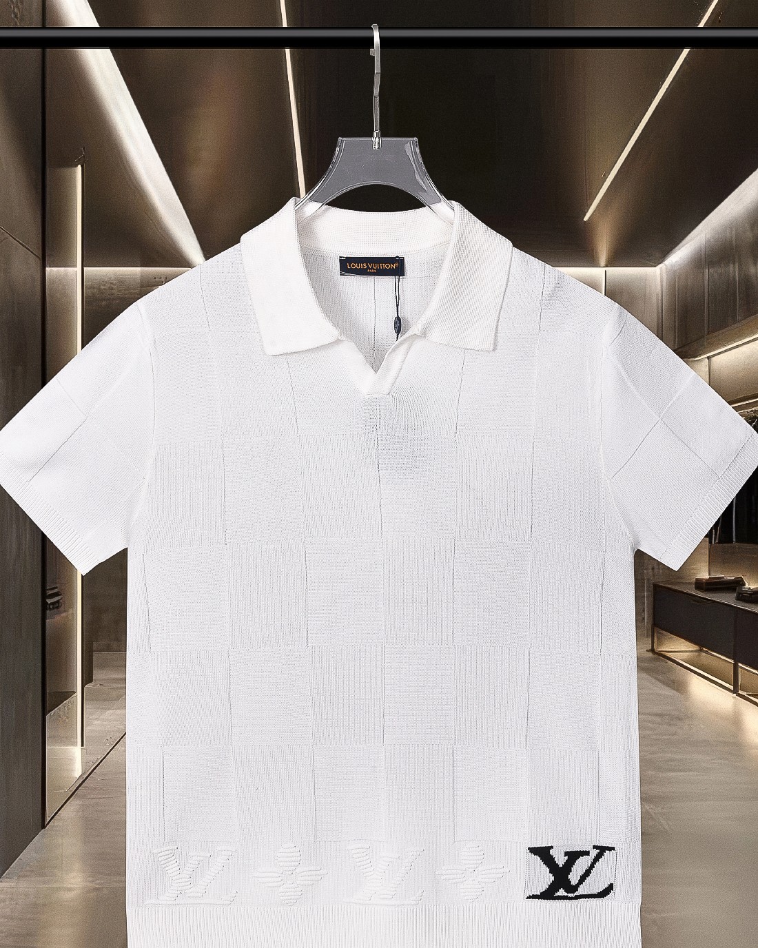 LV 高仿男士短袖 Polo 上衣簡約百搭法式風格｜歐美奢侈品精品推薦