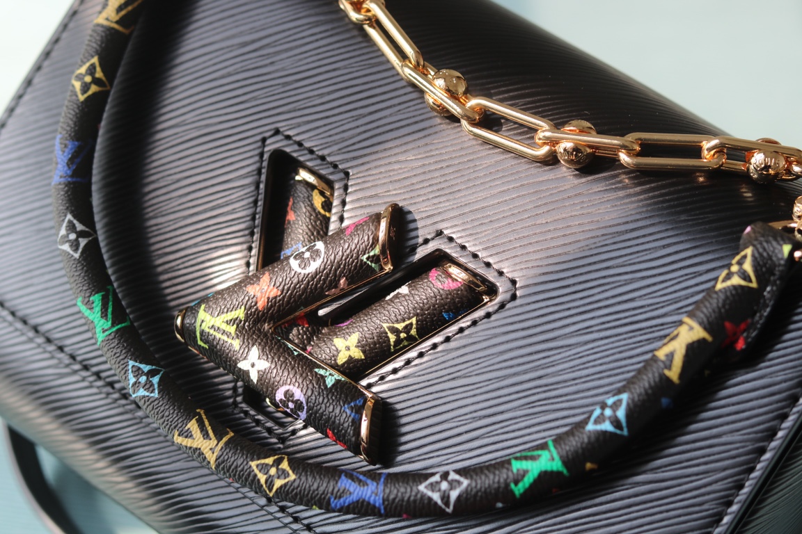 LV 原單 黑色肩背包 多彩字母手提鏈條款|超A仿原單精品圖片 12 LV 原單 黑色肩背包 多彩字母手提鏈條款|歐美奢侈品精品推薦