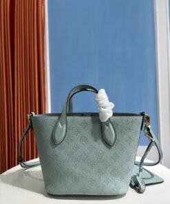 LV 高仿 淡藍色Monogram 小號托特包 清新百搭款