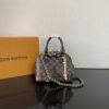 LV 高仿 Alma BB 格紋手提包 鏈條愛心掛飾｜歐美奢侈品精品推薦