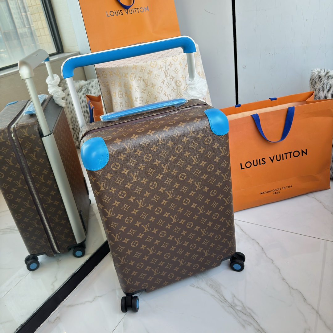 LV 高仿 天藍手把旅行箱 活潑設計 出行首選|超A仿原單精品圖片 6 LV 高仿 天藍手把旅行箱 活潑設計 出行首選|歐美奢侈品精品推薦