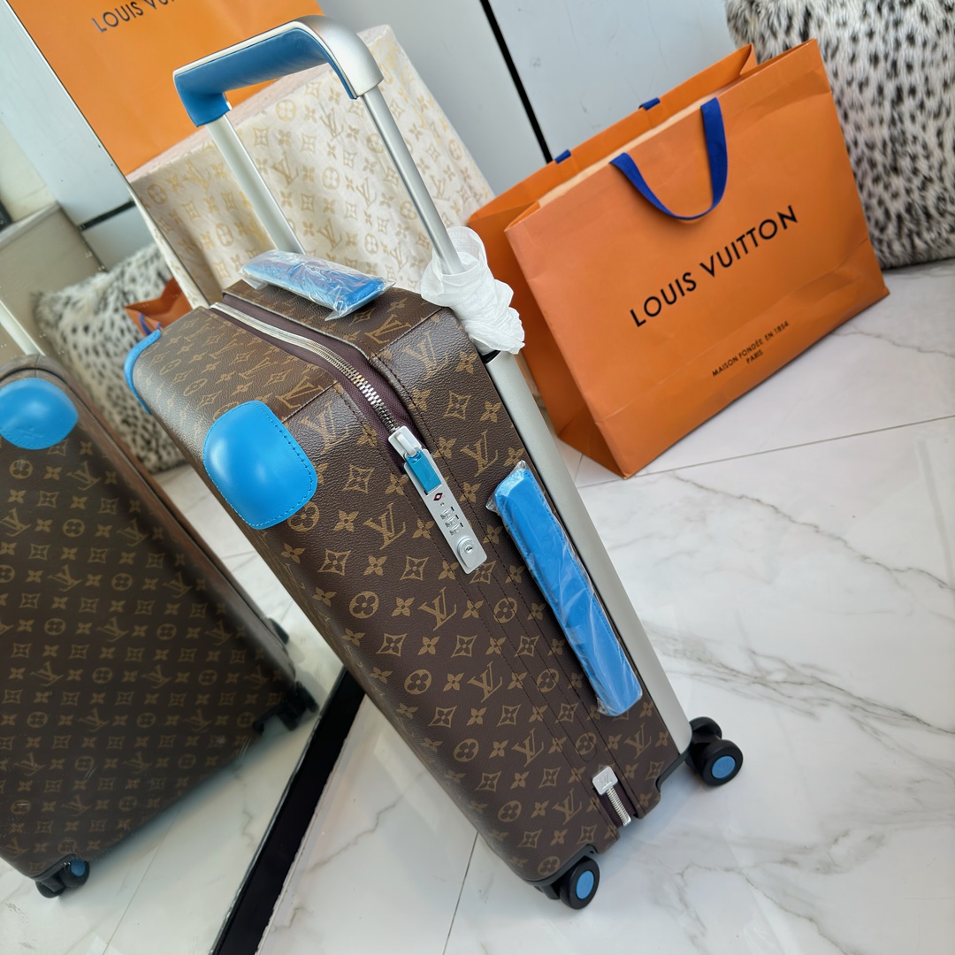 LV 高仿 天藍手把旅行箱 活潑設計 出行首選|超A仿原單精品圖片 9 LV 高仿 天藍手把旅行箱 活潑設計 出行首選|歐美奢侈品精品推薦